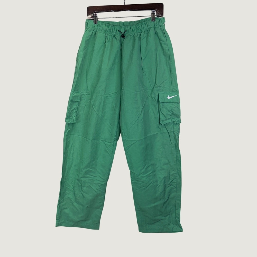 Nike Cargo Pants Womens Medium Green Sportswear Nylon Gorpcore Streetwear DO7209